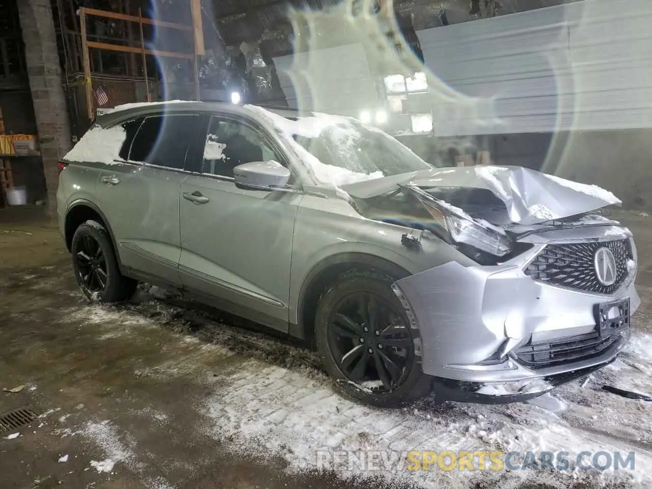 4 Photograph of a damaged car 5J8YE1H33RL024007 ACURA MDX 2024