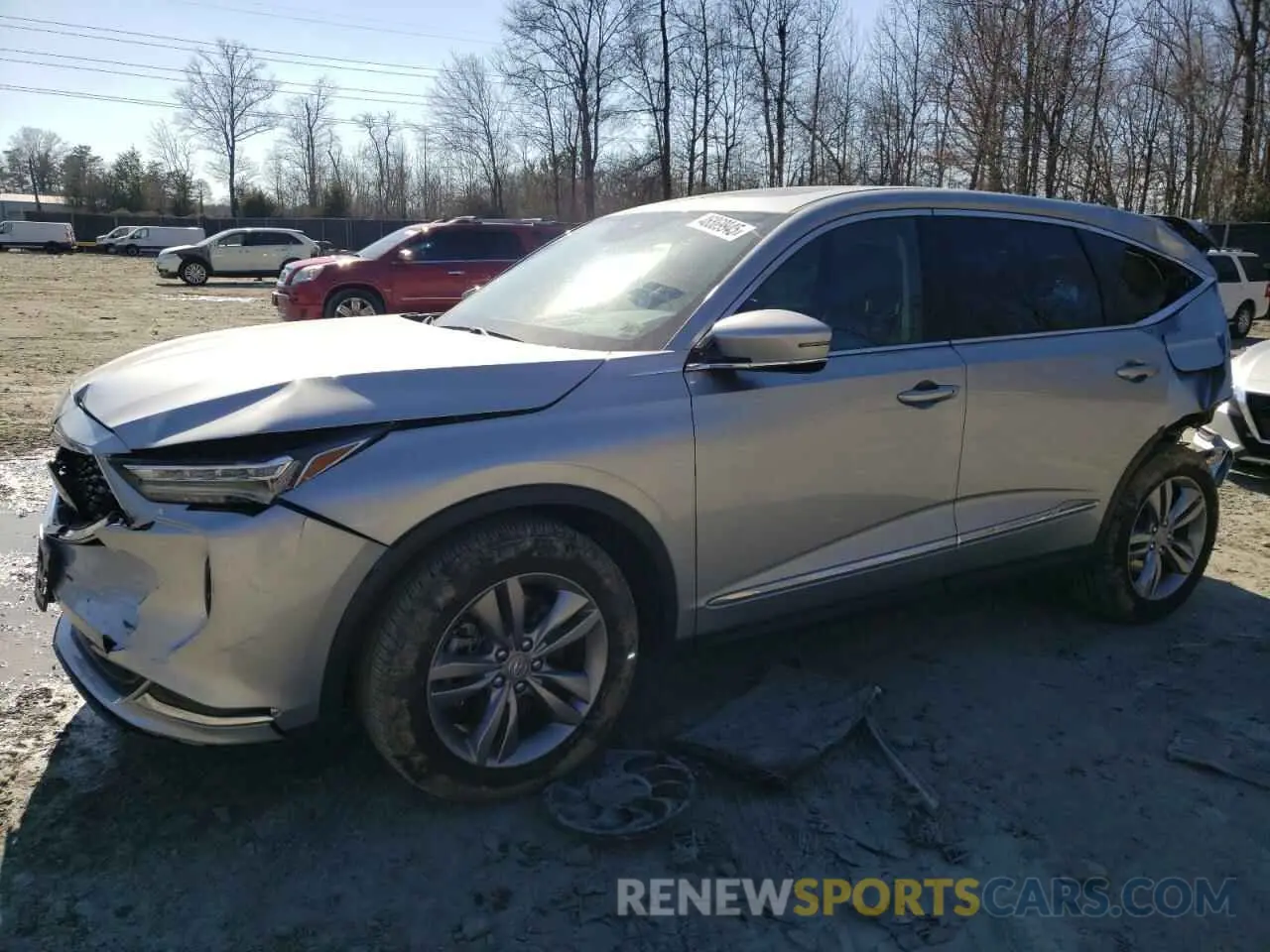 1 Photograph of a damaged car 5J8YE1H33RL028106 ACURA MDX 2024