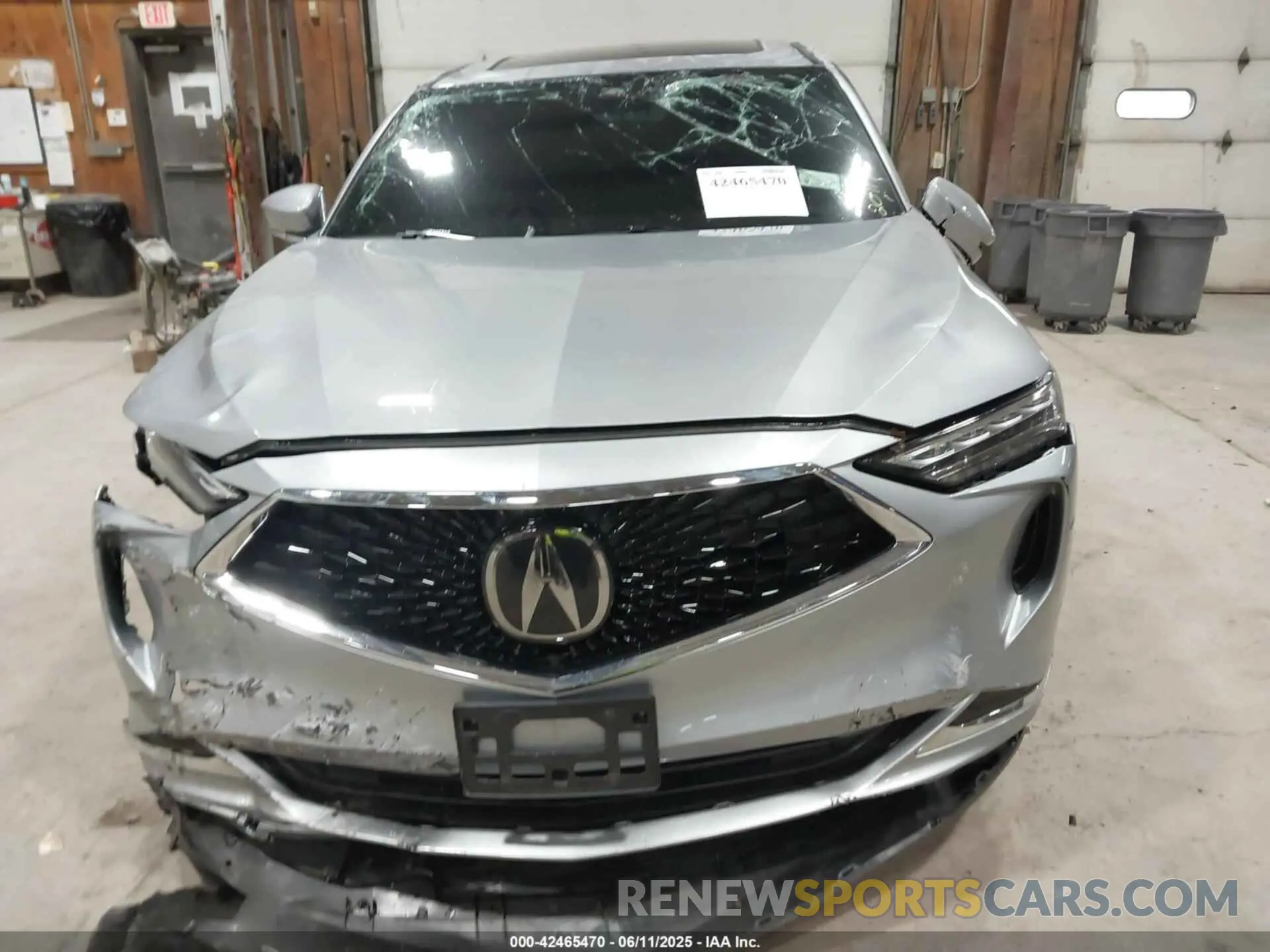 13 Photograph of a damaged car 5J8YE1H33RL035282 ACURA MDX 2024