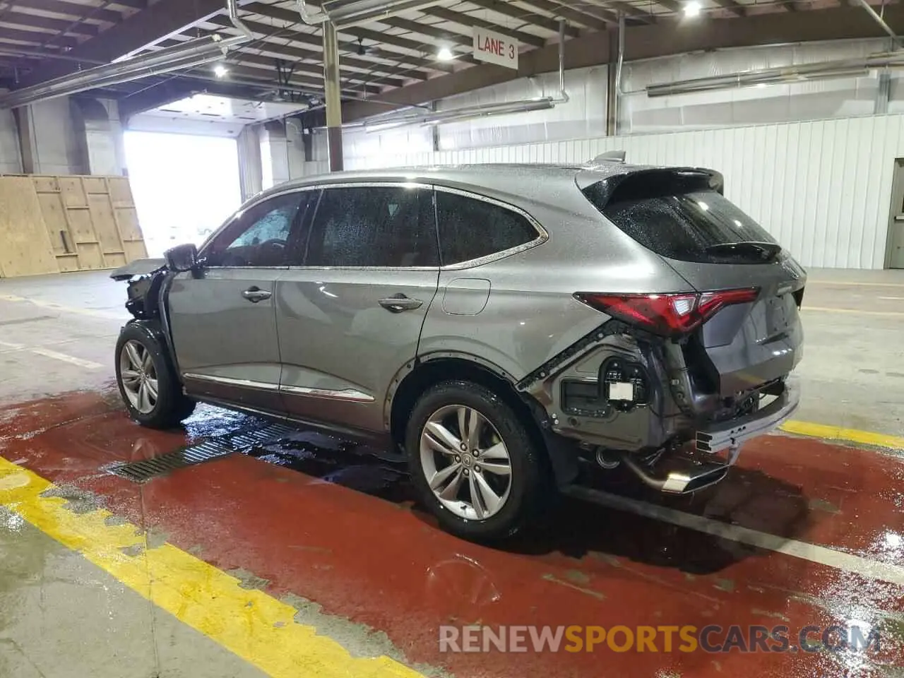2 Photograph of a damaged car 5J8YE1H34RL034268 ACURA MDX 2024
