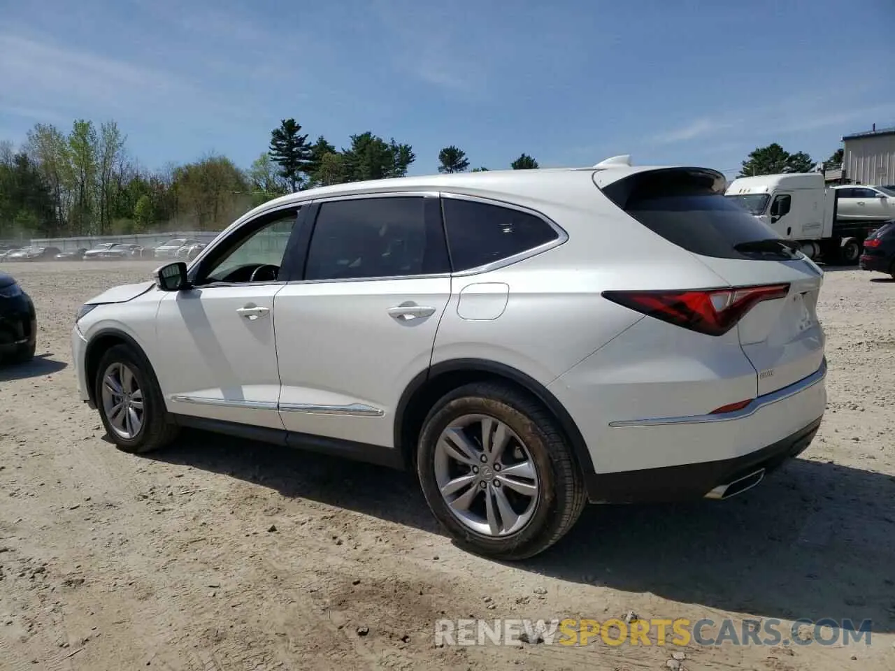 2 Photograph of a damaged car 5J8YE1H35RL014787 ACURA MDX 2024