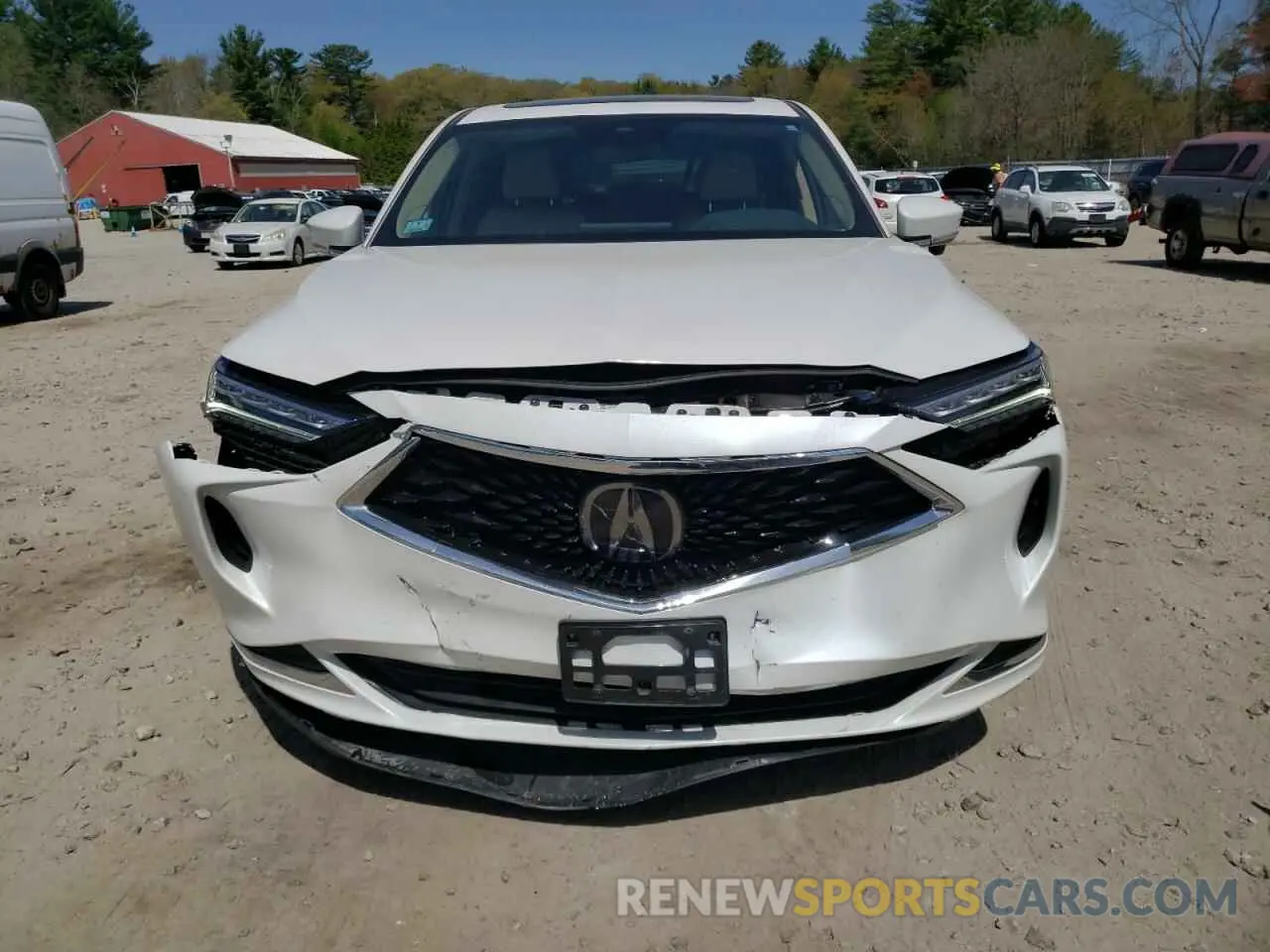 5 Photograph of a damaged car 5J8YE1H35RL014787 ACURA MDX 2024