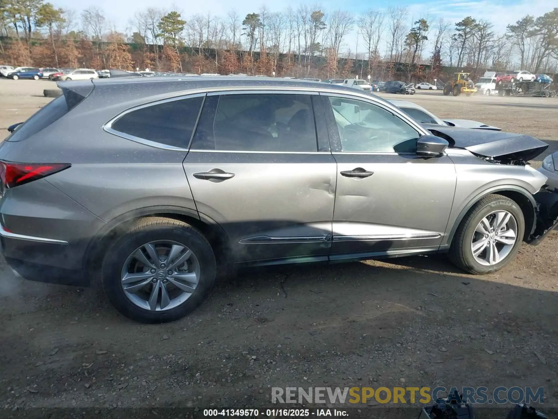 13 Photograph of a damaged car 5J8YE1H38RL035102 ACURA MDX 2024