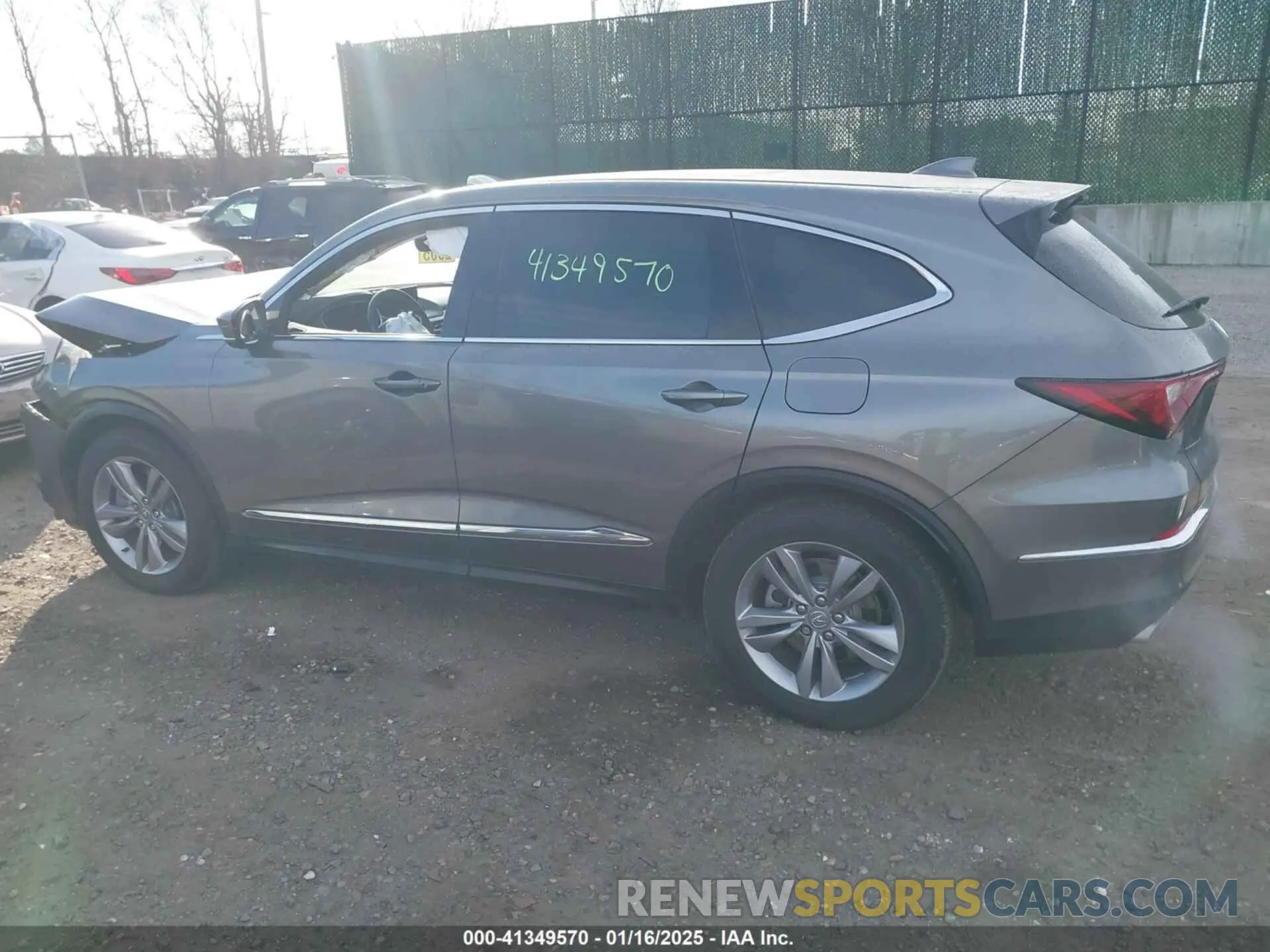 14 Photograph of a damaged car 5J8YE1H38RL035102 ACURA MDX 2024
