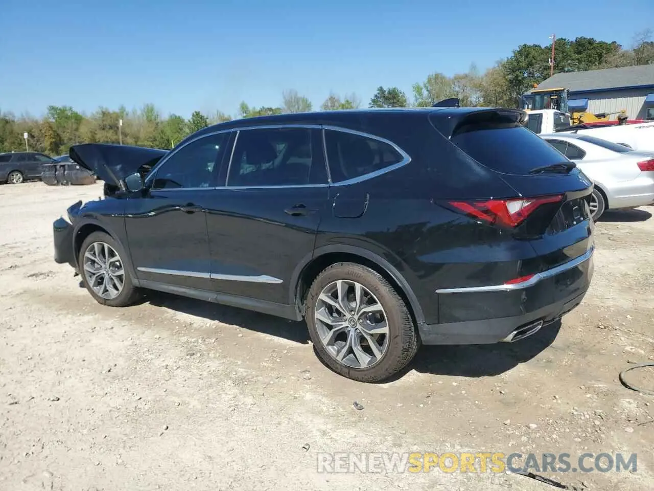 2 Photograph of a damaged car 5J8YE1H42RL023200 ACURA MDX 2024
