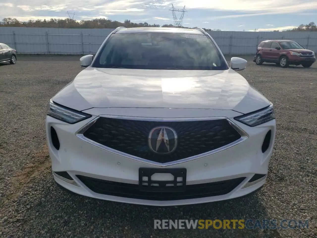 5 Photograph of a damaged car 5J8YE1H43RL009502 ACURA MDX 2024