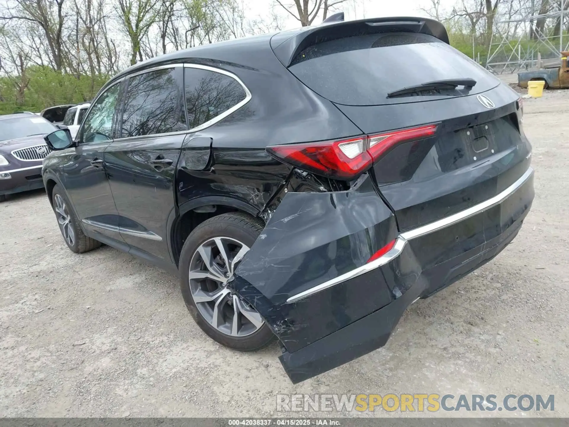 3 Photograph of a damaged car 5J8YE1H43RL025070 ACURA MDX 2024