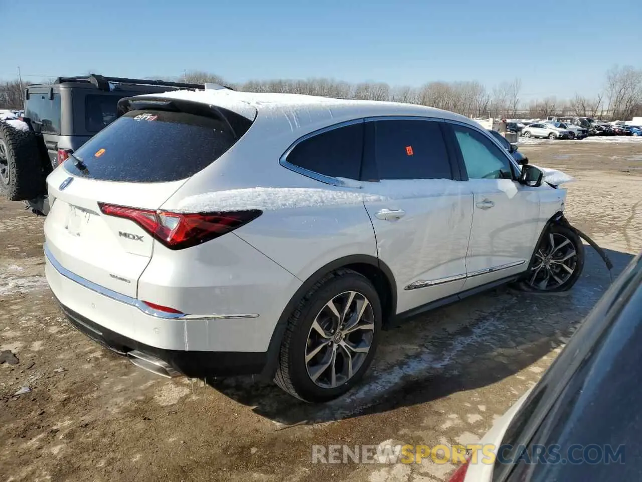3 Photograph of a damaged car 5J8YE1H43RL032083 ACURA MDX 2024