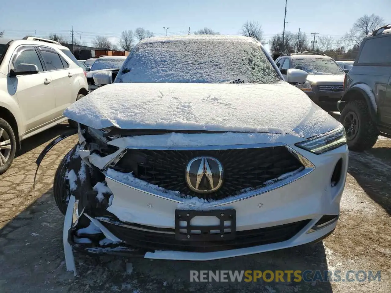 5 Photograph of a damaged car 5J8YE1H43RL032083 ACURA MDX 2024