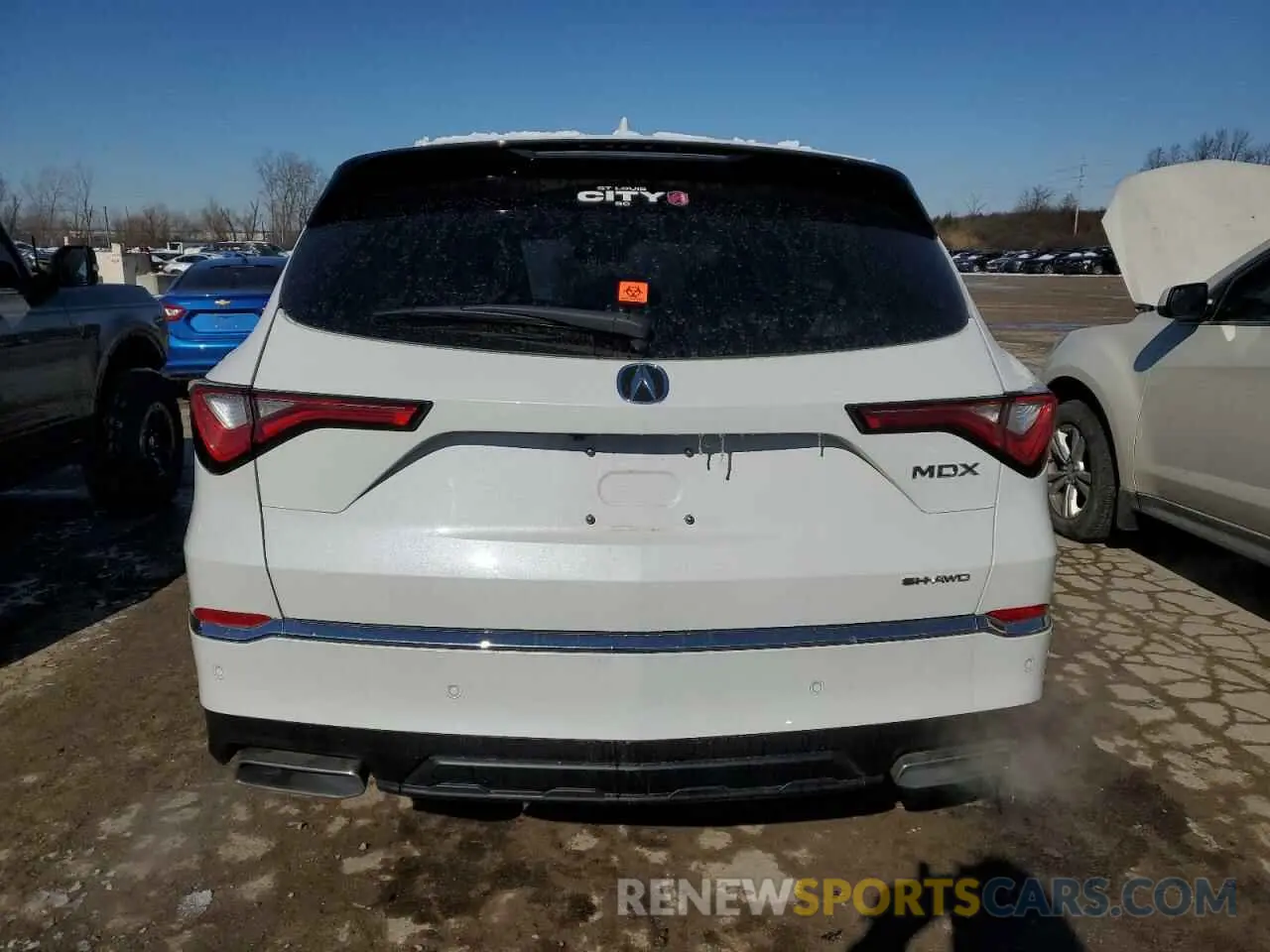 6 Photograph of a damaged car 5J8YE1H43RL032083 ACURA MDX 2024