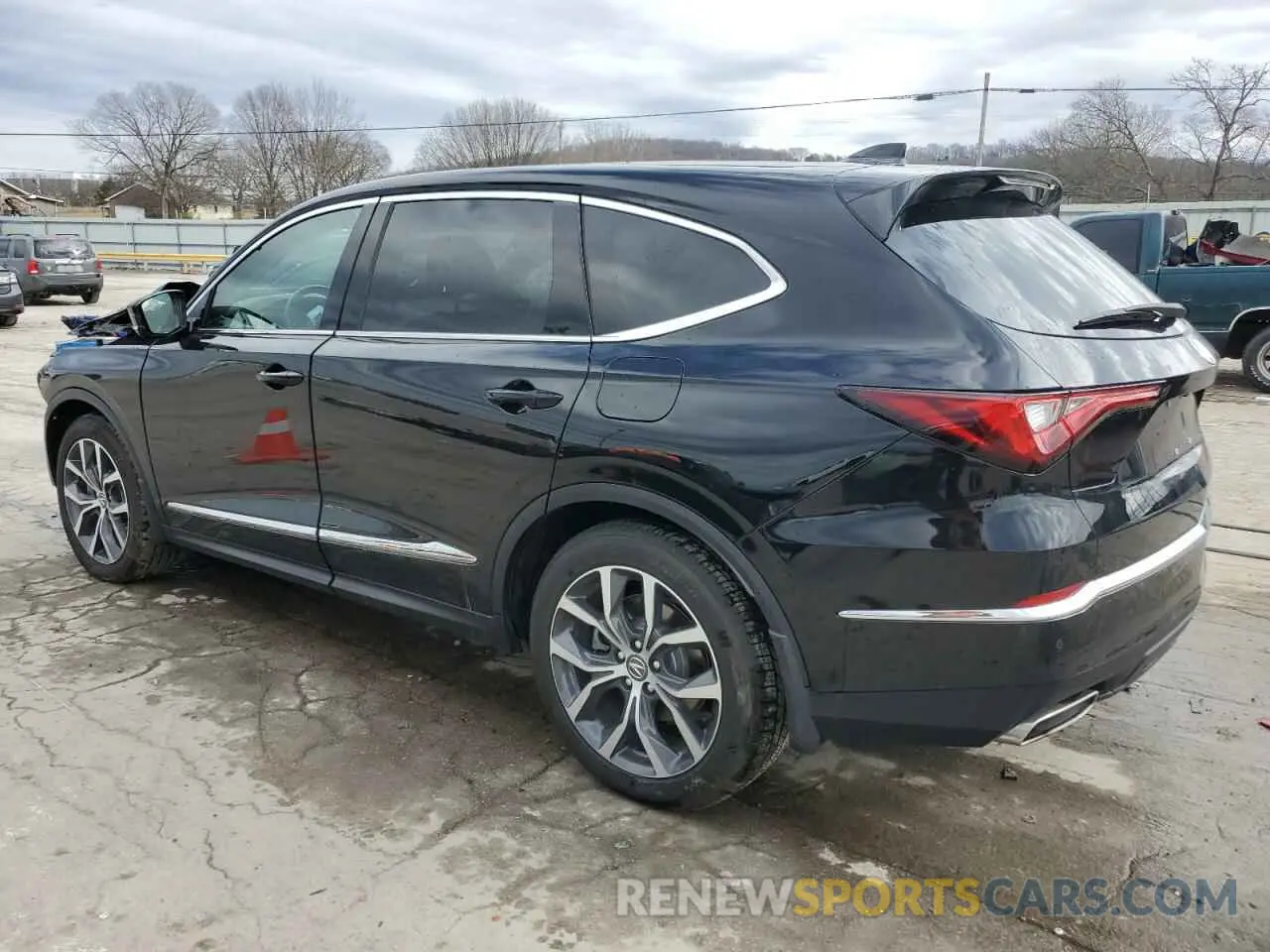 2 Photograph of a damaged car 5J8YE1H45RL016256 ACURA MDX 2024