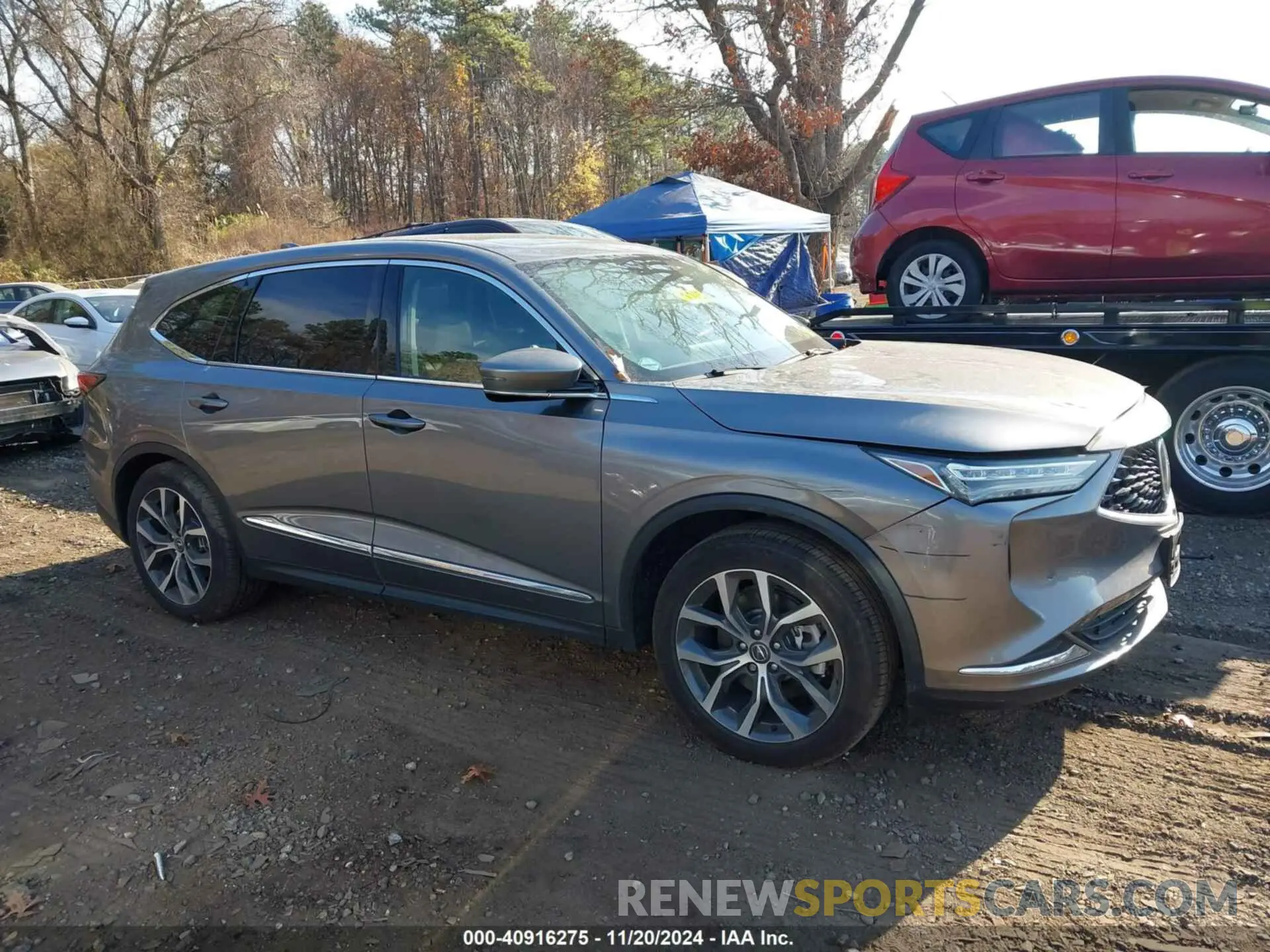 14 Photograph of a damaged car 5J8YE1H45RL024731 ACURA MDX 2024