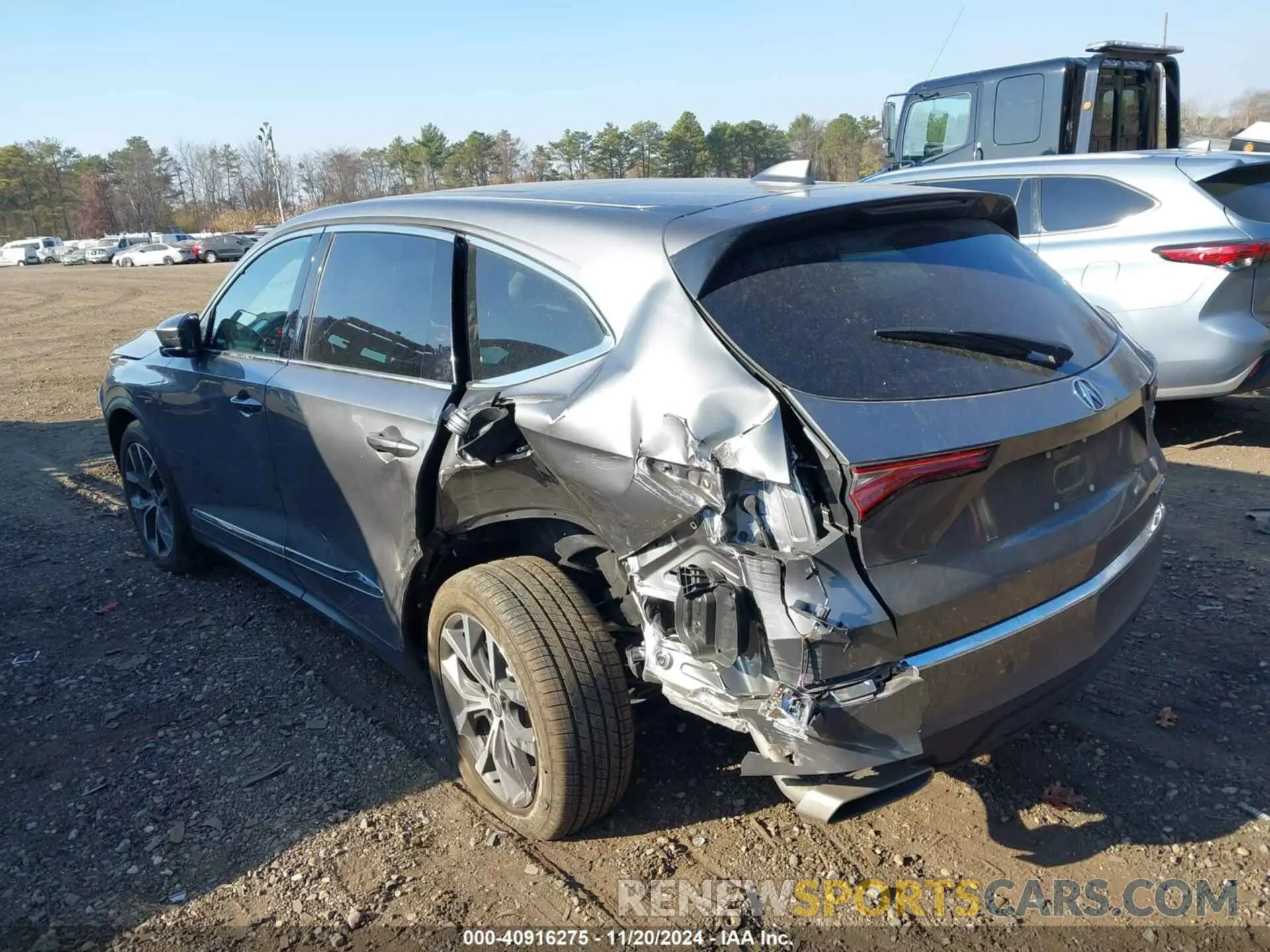 3 Photograph of a damaged car 5J8YE1H45RL024731 ACURA MDX 2024
