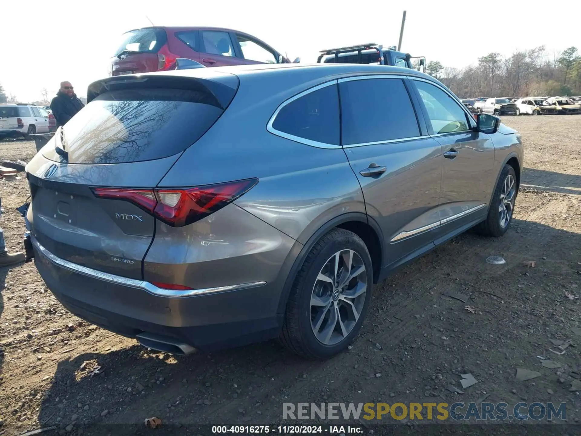 4 Photograph of a damaged car 5J8YE1H45RL024731 ACURA MDX 2024
