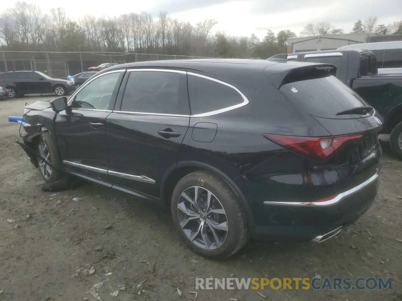 2 Photograph of a damaged car 5J8YE1H47RL008630 ACURA MDX 2024
