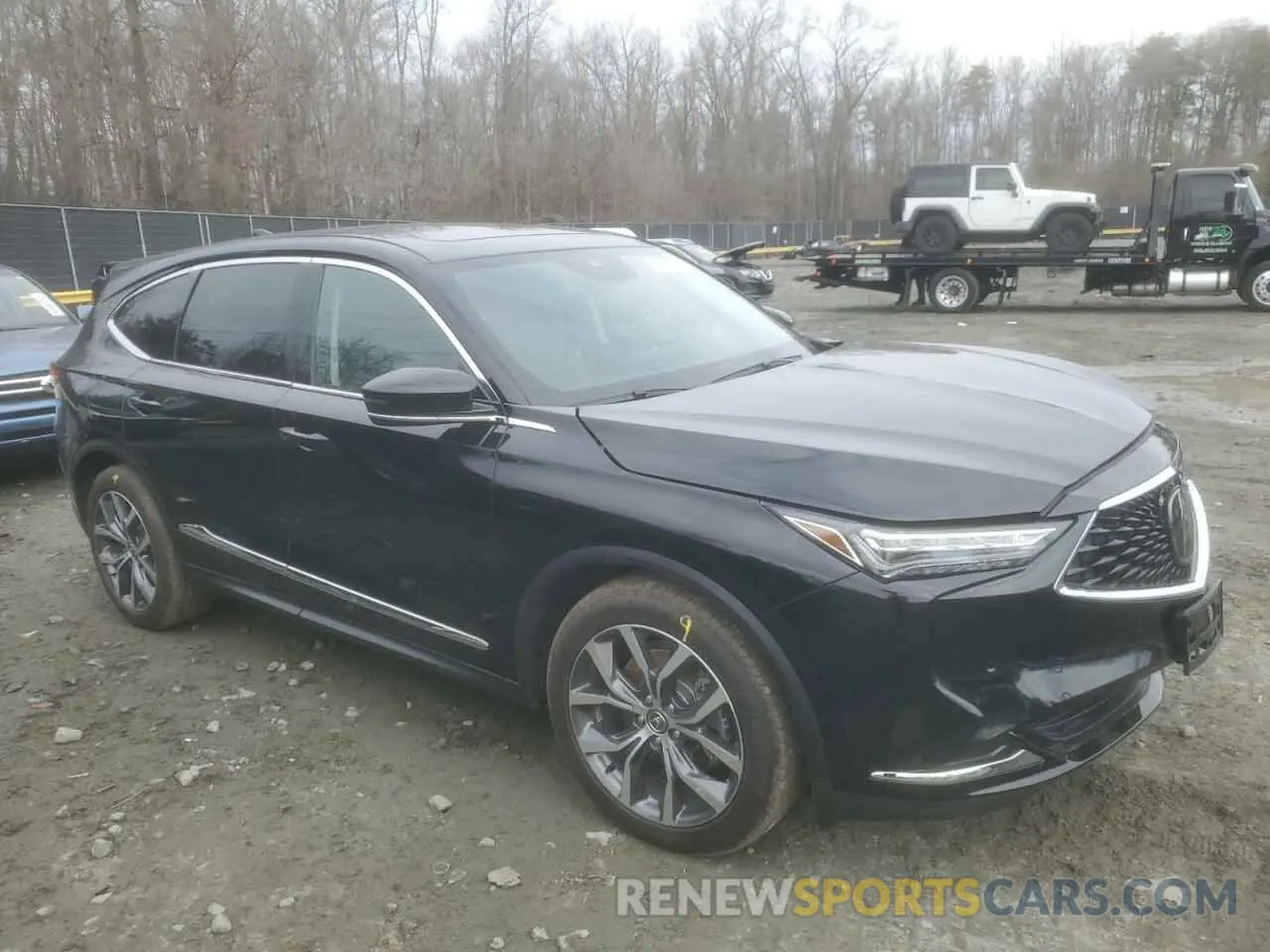 4 Photograph of a damaged car 5J8YE1H47RL008630 ACURA MDX 2024
