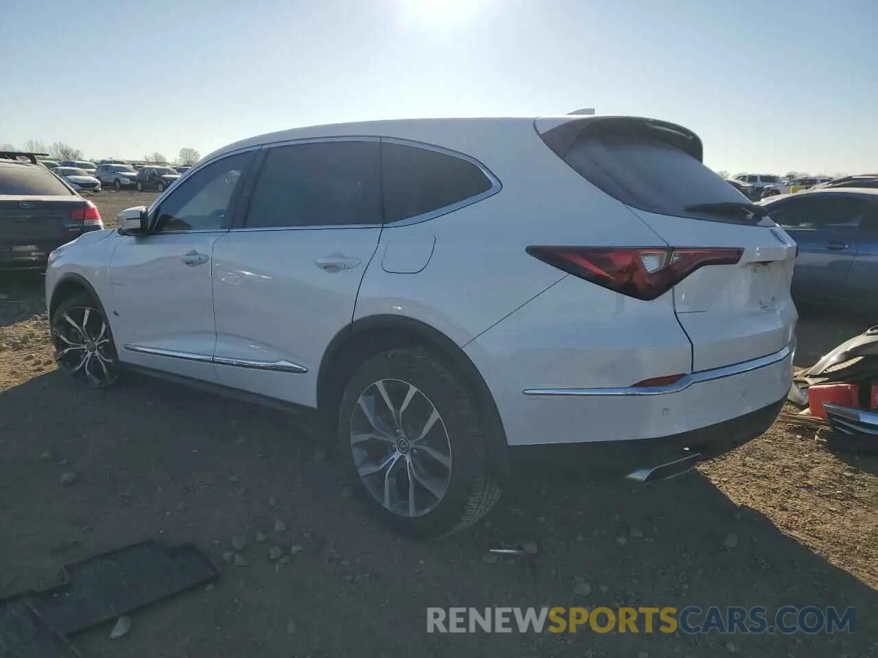 2 Photograph of a damaged car 5J8YE1H47RL012080 ACURA MDX 2024