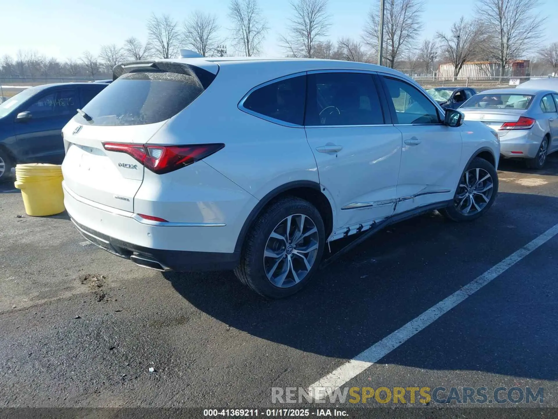 4 Photograph of a damaged car 5J8YE1H48RL003453 ACURA MDX 2024