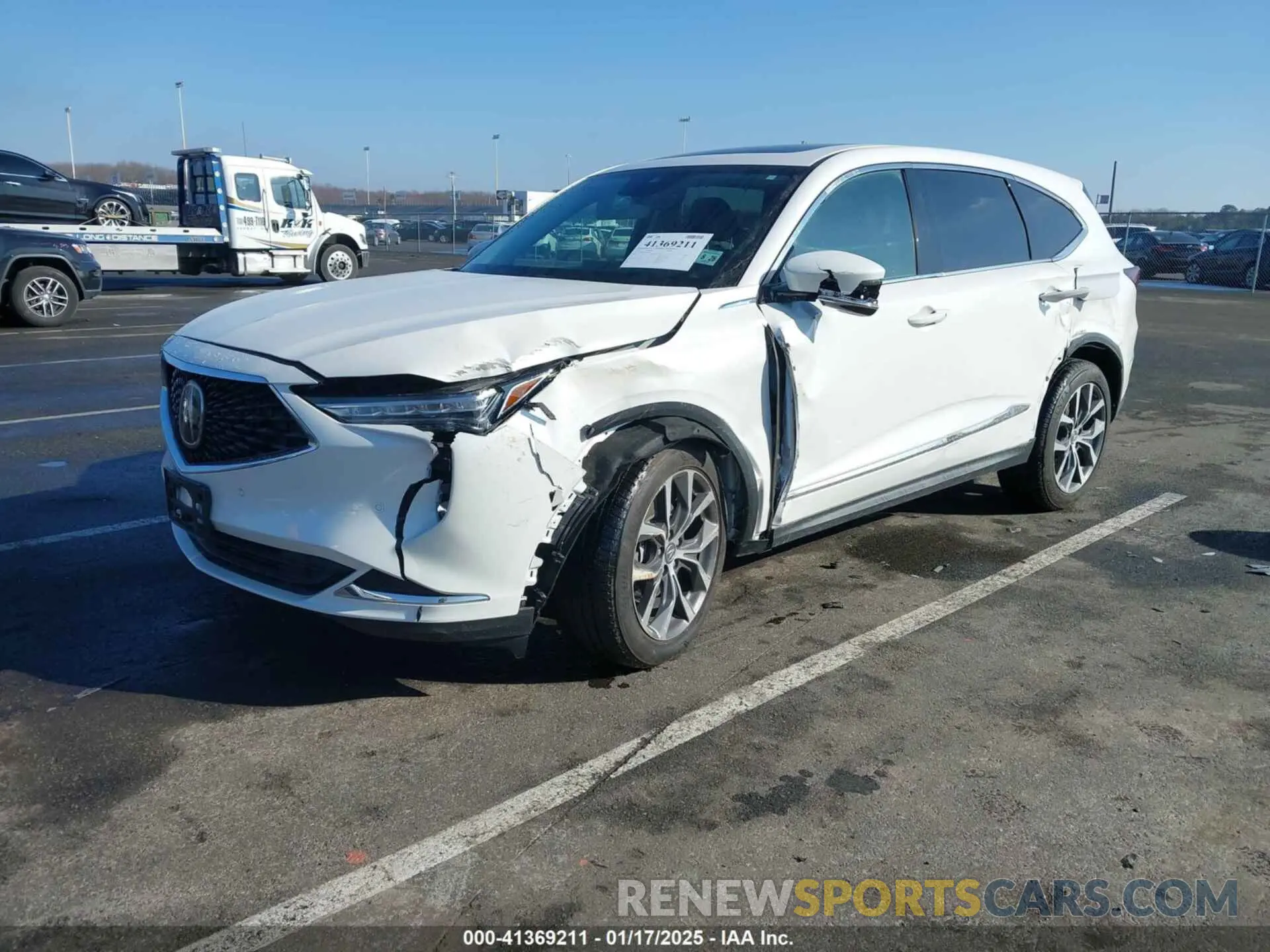 6 Photograph of a damaged car 5J8YE1H48RL003453 ACURA MDX 2024