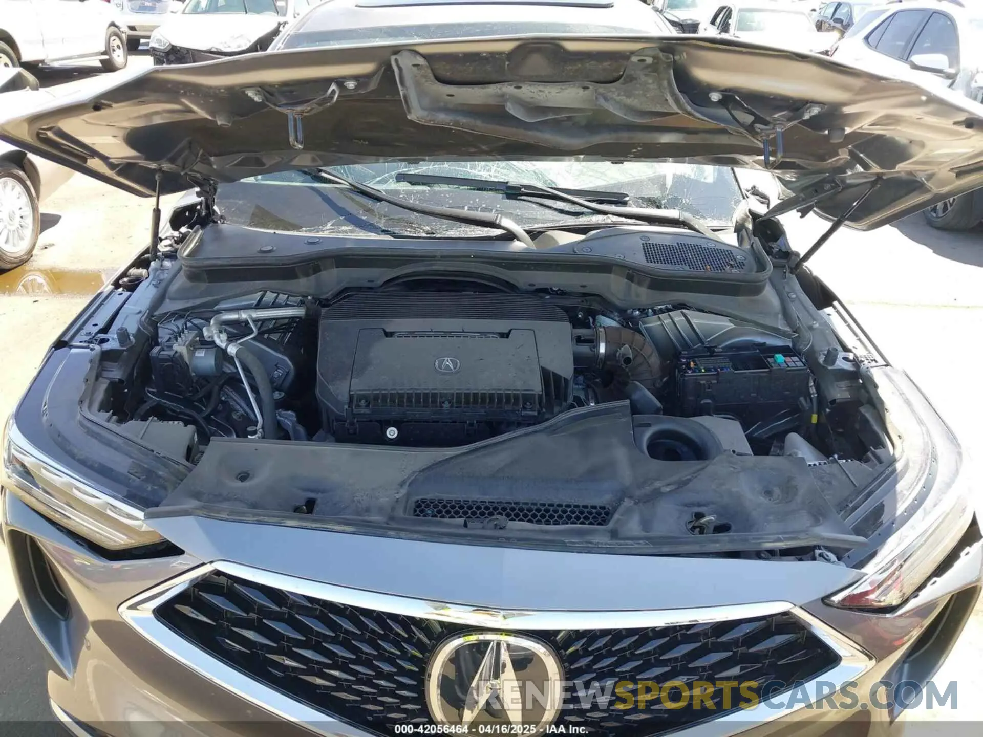 10 Photograph of a damaged car 5J8YE1H48RL007423 ACURA MDX 2024