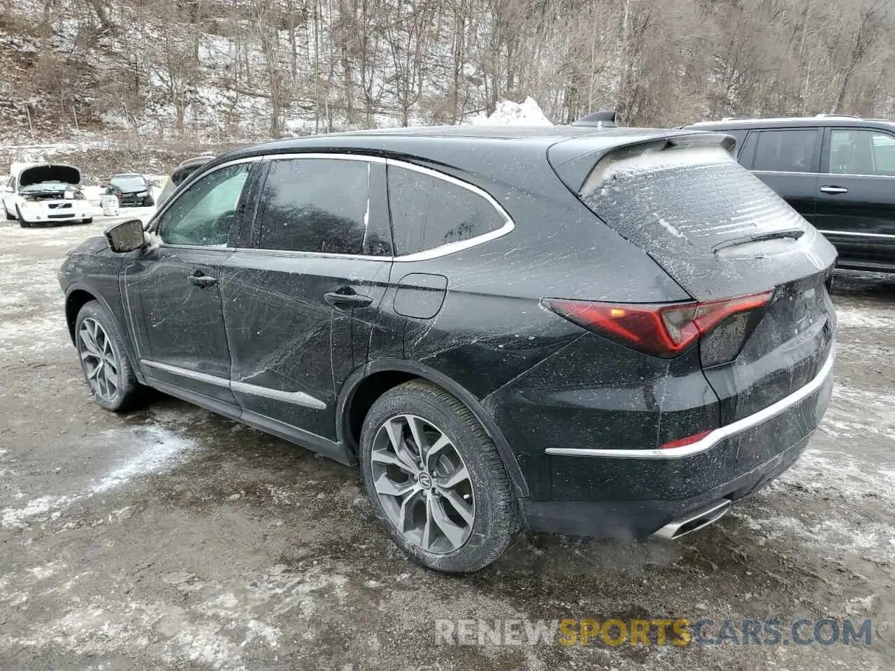 2 Photograph of a damaged car 5J8YE1H4XRL002921 ACURA MDX 2024