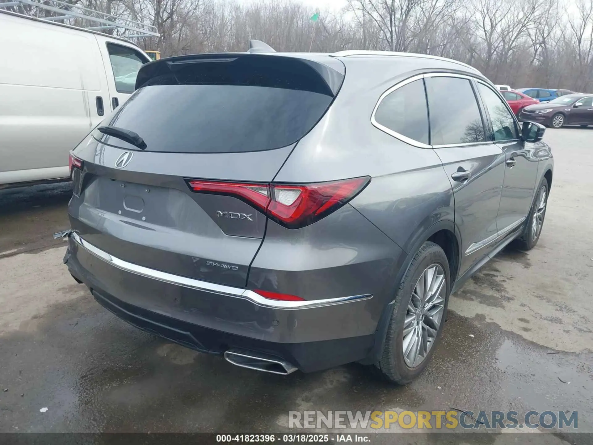 4 Photograph of a damaged car 5J8YE1H88RL020028 ACURA MDX 2024