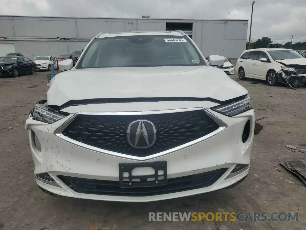 5 Photograph of a damaged car 5J8YE1H88RL027058 ACURA MDX 2024