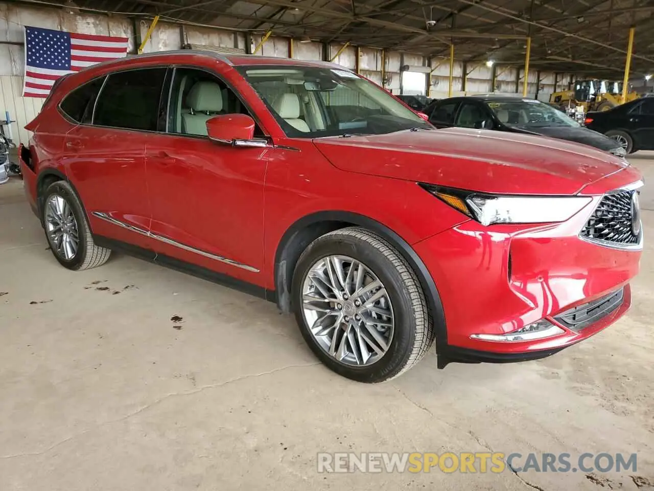 4 Photograph of a damaged car 5J8YE1H89RL017218 ACURA MDX 2024