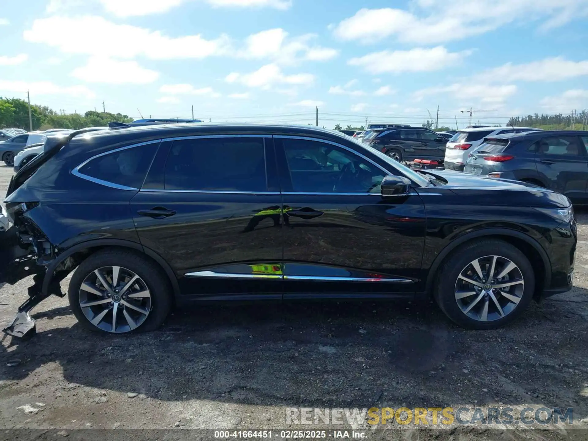 13 Photograph of a damaged car 5J8YD9H49SL003503 ACURA MDX 2025
