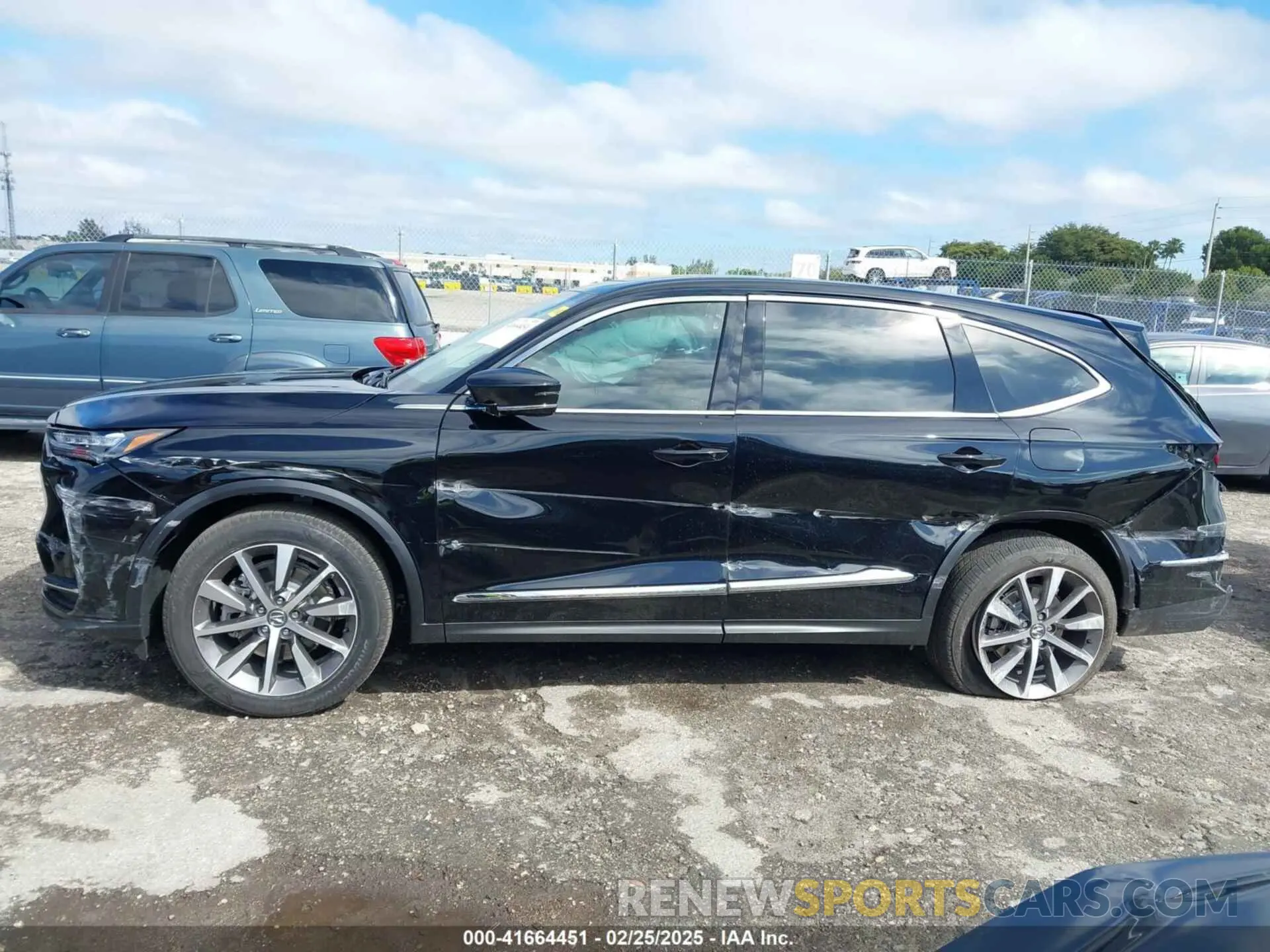14 Photograph of a damaged car 5J8YD9H49SL003503 ACURA MDX 2025