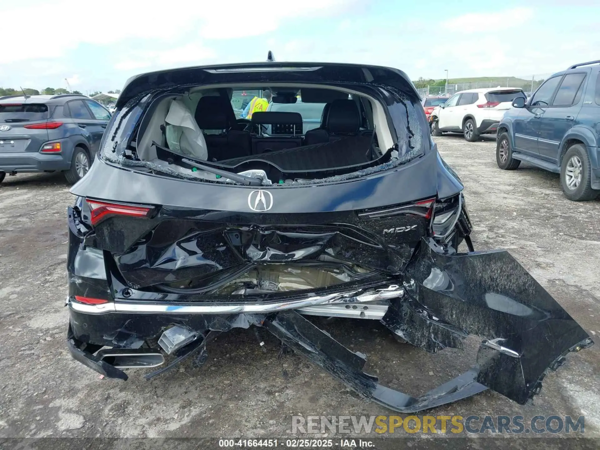 6 Photograph of a damaged car 5J8YD9H49SL003503 ACURA MDX 2025