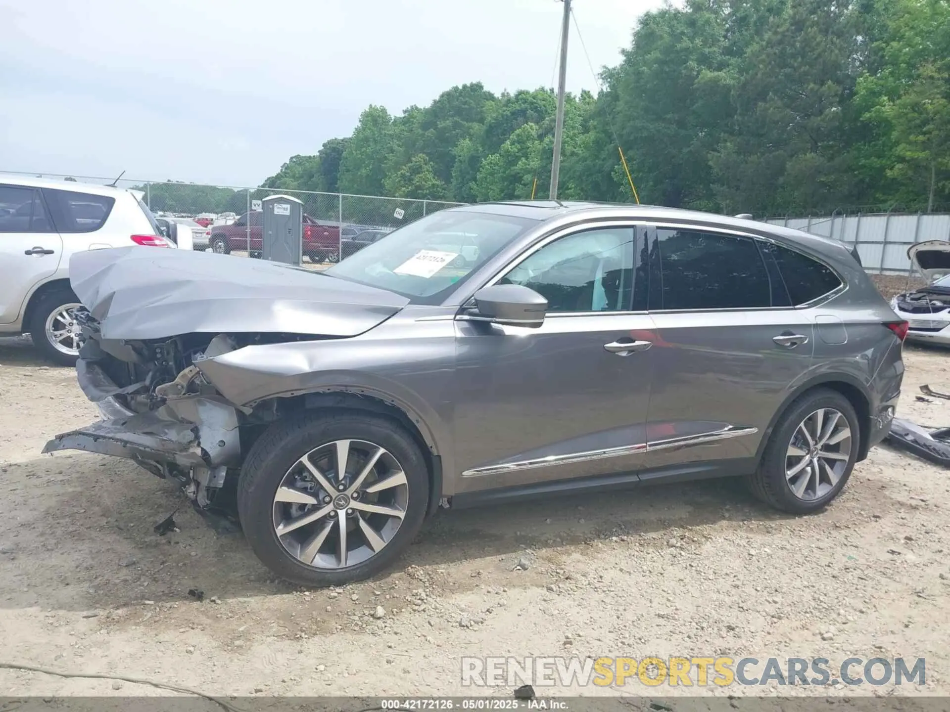15 Photograph of a damaged car 5J8YD9H49SL005316 ACURA MDX 2025