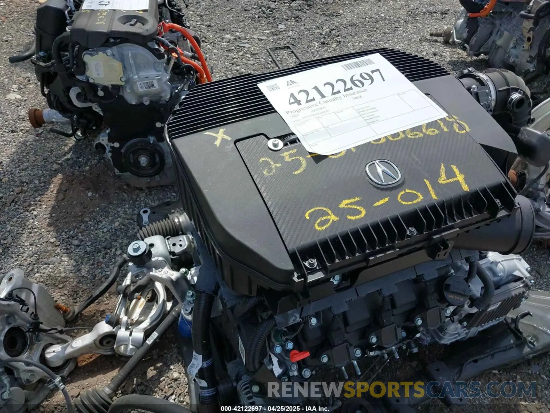 6 Photograph of a damaged car 5J8YE1H02SL010059 ACURA MDX 2025