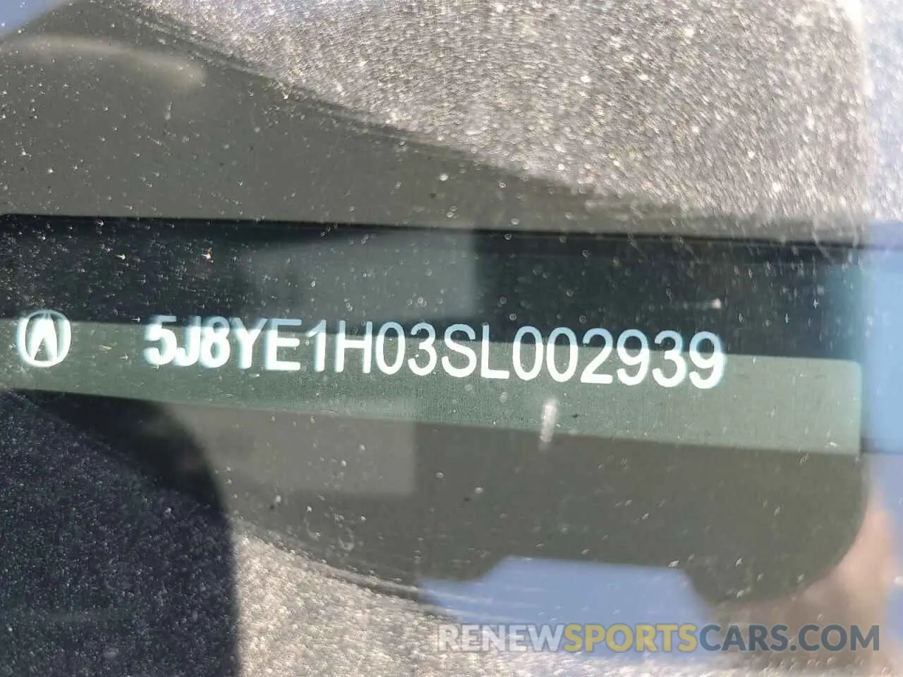 13 Photograph of a damaged car 5J8YE1H03SL002939 ACURA MDX 2025