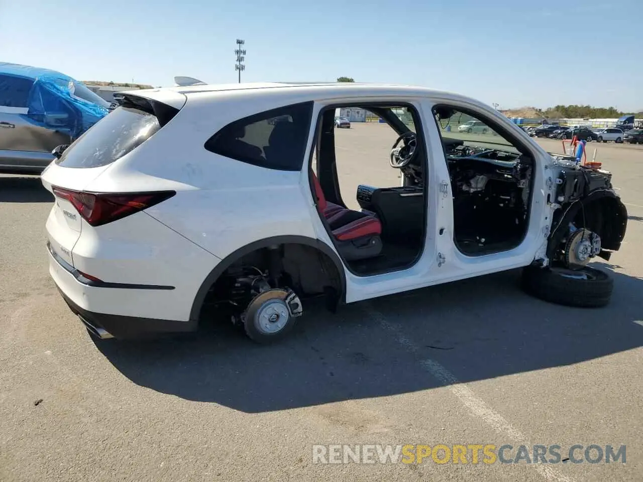 3 Photograph of a damaged car 5J8YE1H03SL002939 ACURA MDX 2025