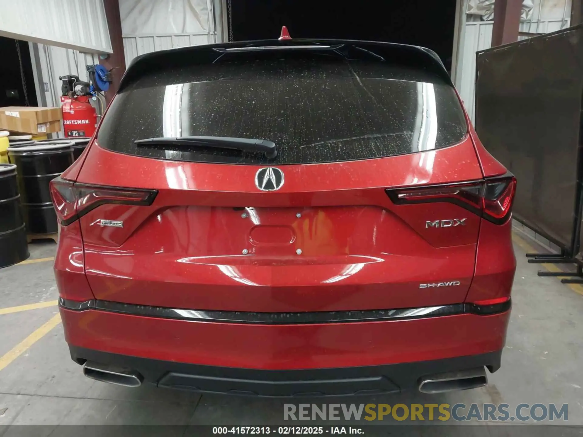 16 Photograph of a damaged car 5J8YE1H06SL004314 ACURA MDX 2025