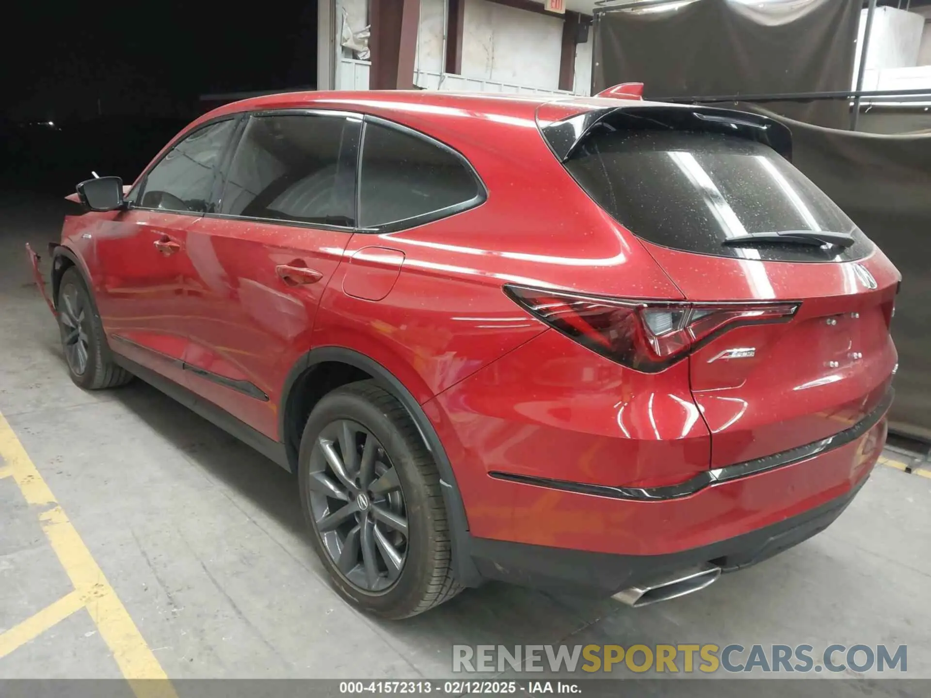 3 Photograph of a damaged car 5J8YE1H06SL004314 ACURA MDX 2025