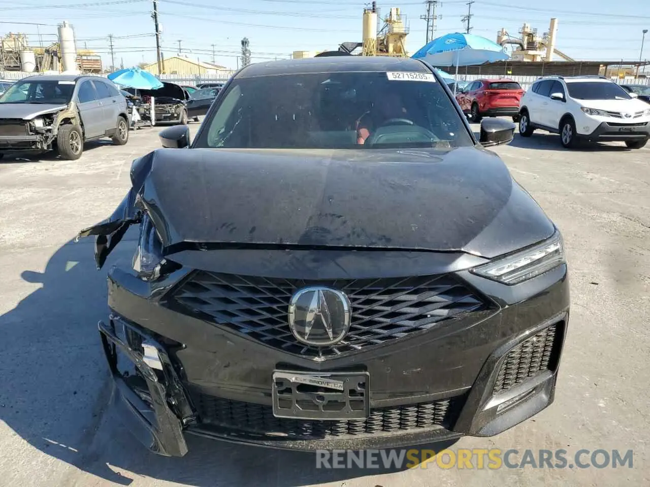 5 Photograph of a damaged car 5J8YE1H06SL010596 ACURA MDX 2025