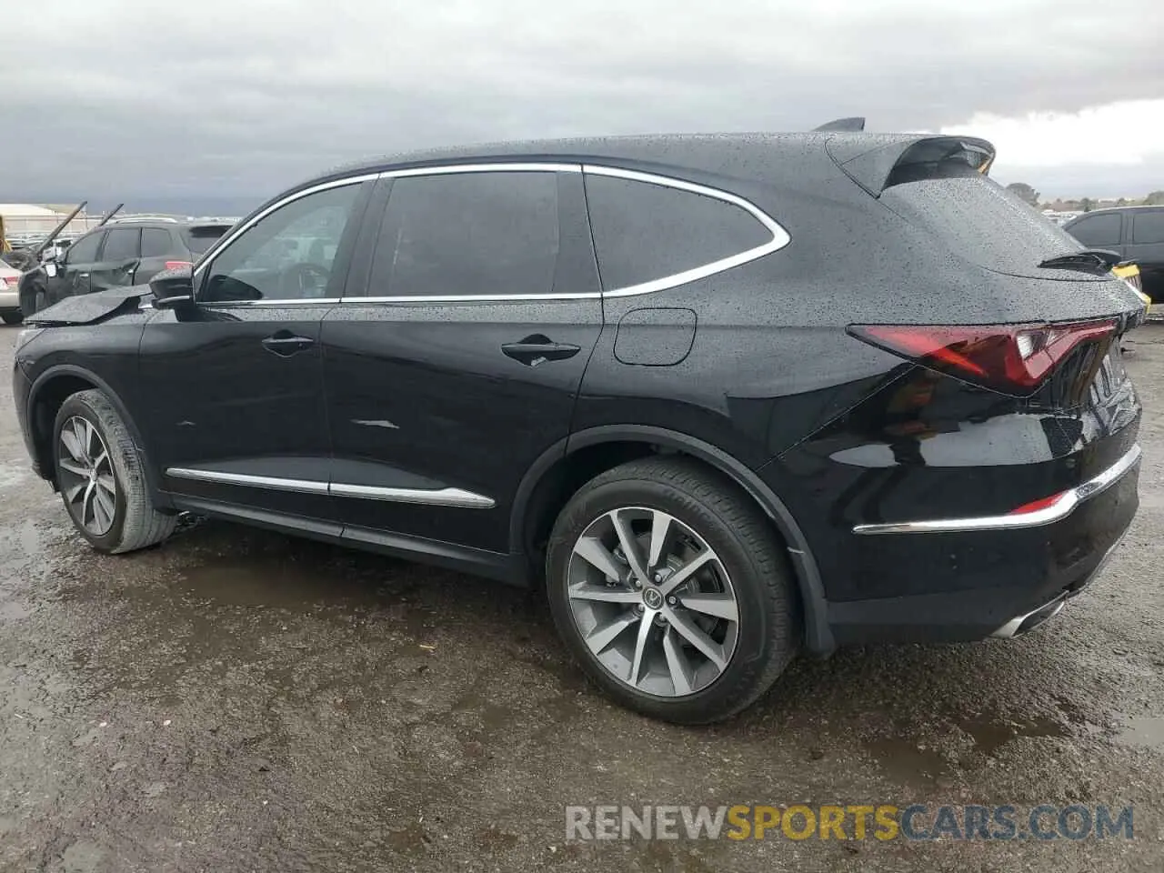 2 Photograph of a damaged car 5J8YE1H41SL007379 ACURA MDX 2025