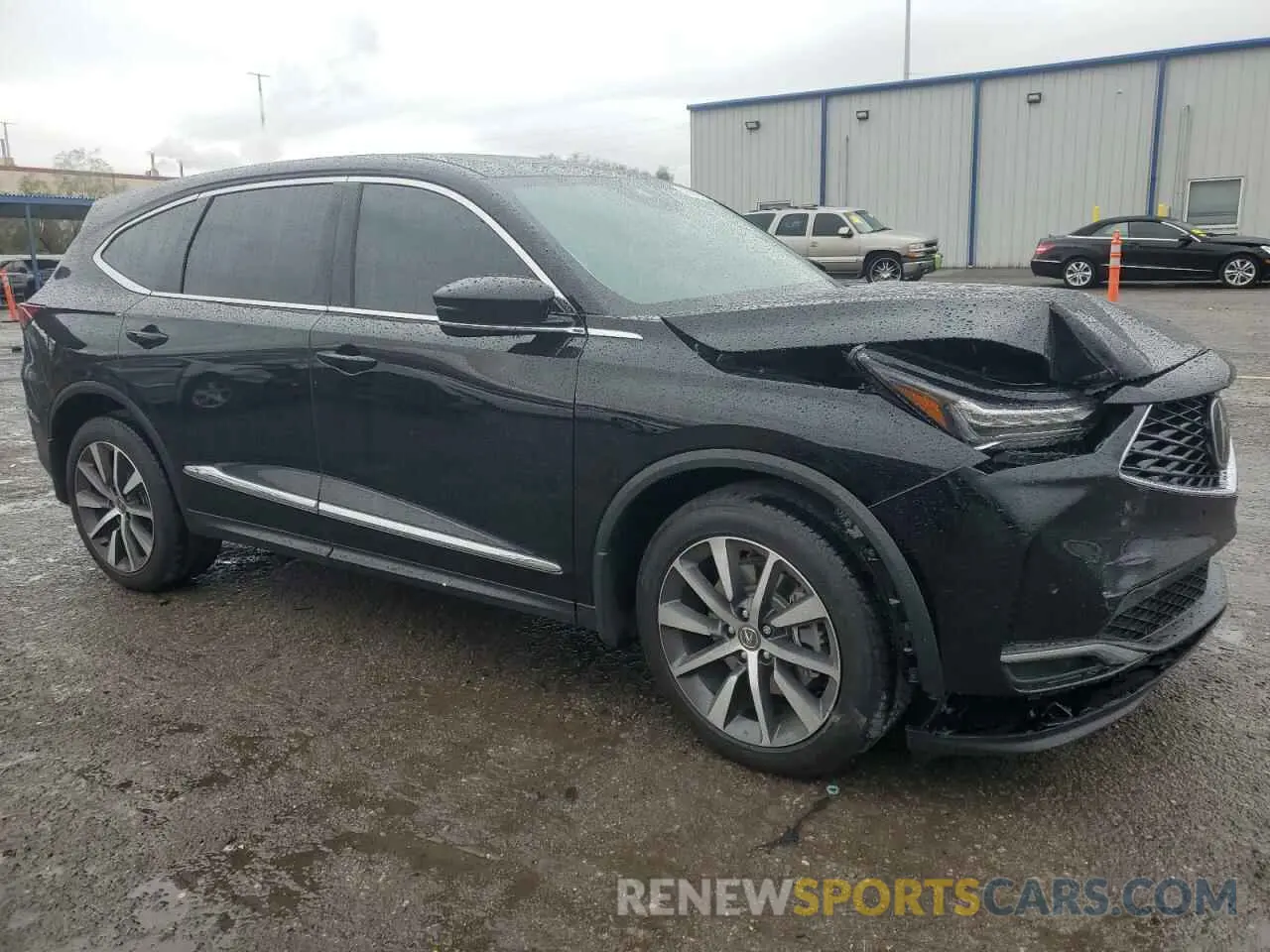 4 Photograph of a damaged car 5J8YE1H41SL007379 ACURA MDX 2025