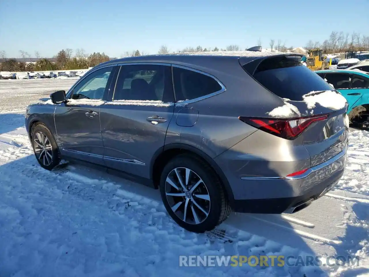 2 Photograph of a damaged car 5J8YE1H45SL001102 ACURA MDX 2025