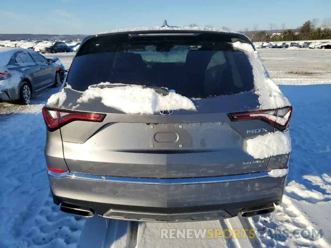 6 Photograph of a damaged car 5J8YE1H45SL001102 ACURA MDX 2025