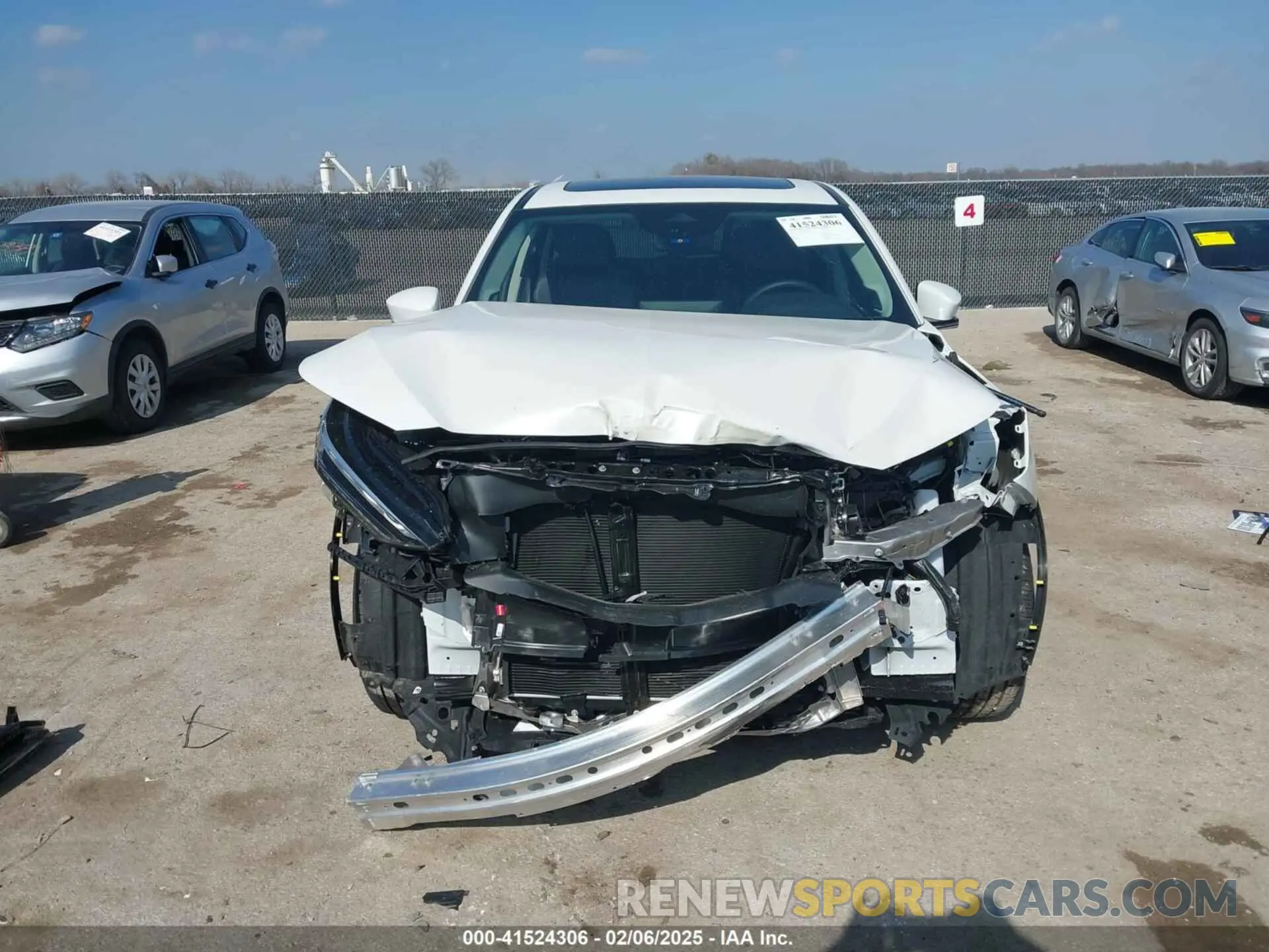11 Photograph of a damaged car 5J8YE1H45SL020376 ACURA MDX 2025
