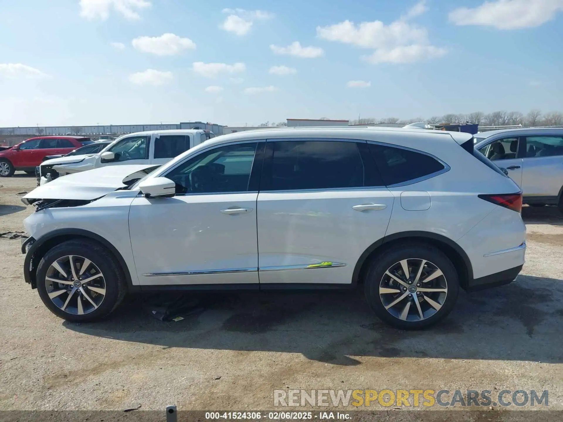 13 Photograph of a damaged car 5J8YE1H45SL020376 ACURA MDX 2025