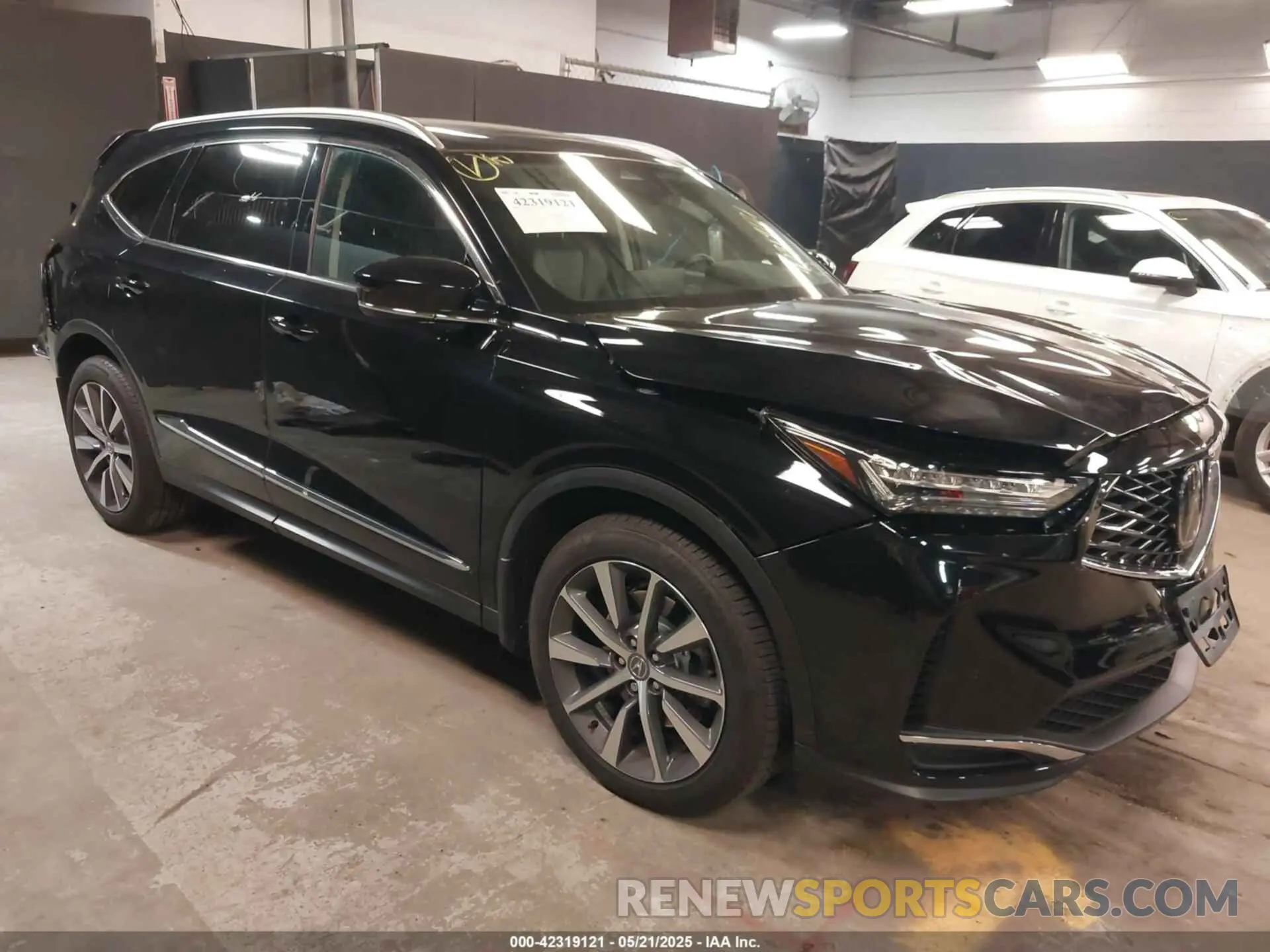 1 Photograph of a damaged car 5J8YE1H47SL001747 ACURA MDX 2025