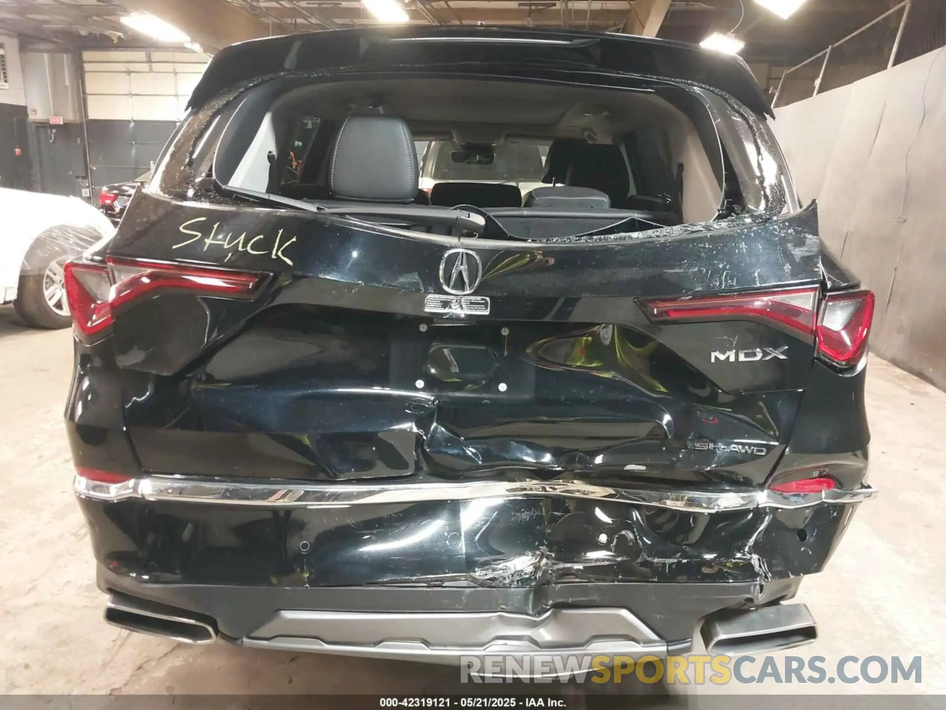 6 Photograph of a damaged car 5J8YE1H47SL001747 ACURA MDX 2025