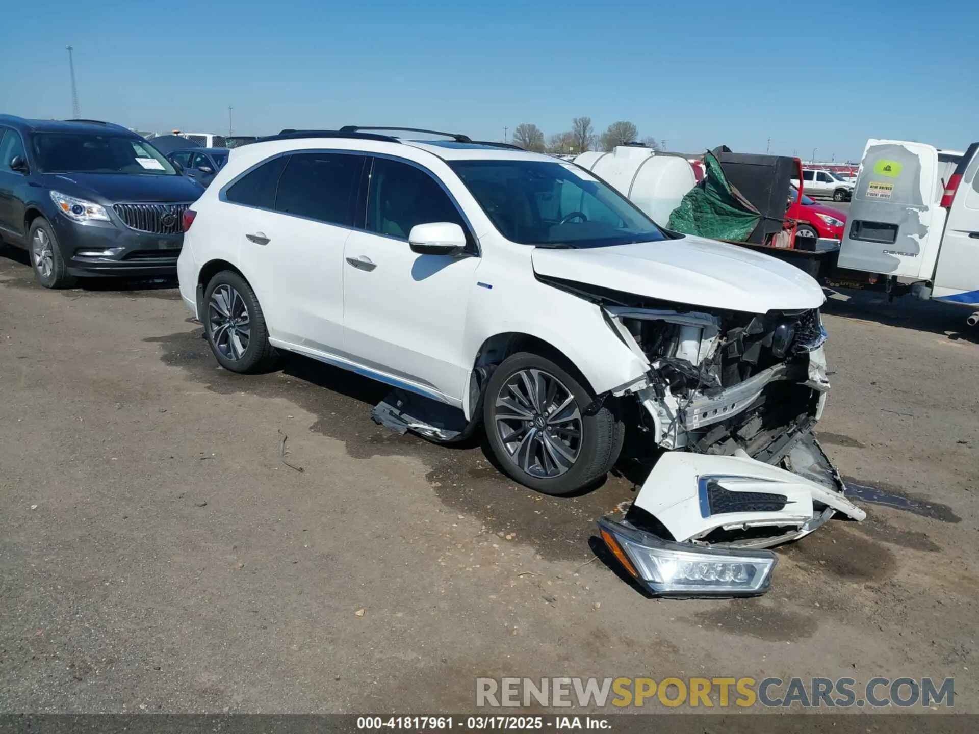 1 Photograph of a damaged car 5J8YD7H58LL000333 ACURA MDX SPORT HYBRID 2020