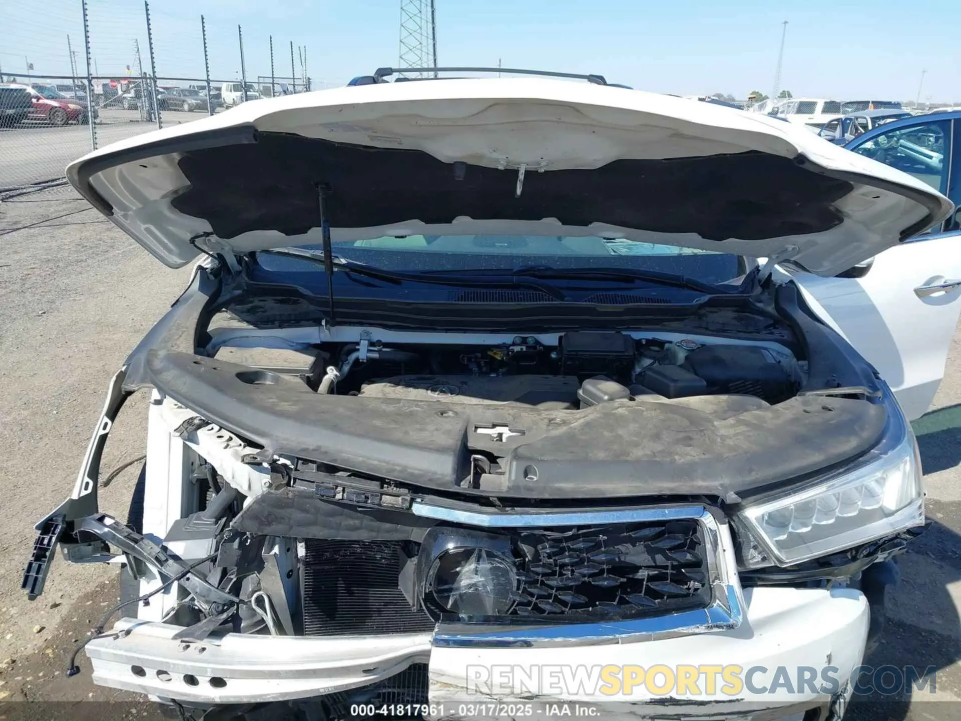 10 Photograph of a damaged car 5J8YD7H58LL000333 ACURA MDX SPORT HYBRID 2020