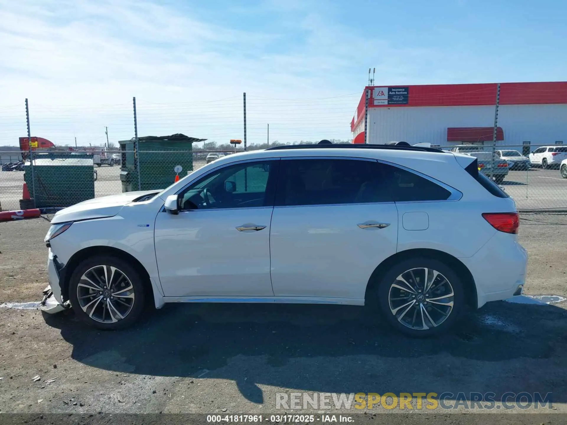 14 Photograph of a damaged car 5J8YD7H58LL000333 ACURA MDX SPORT HYBRID 2020