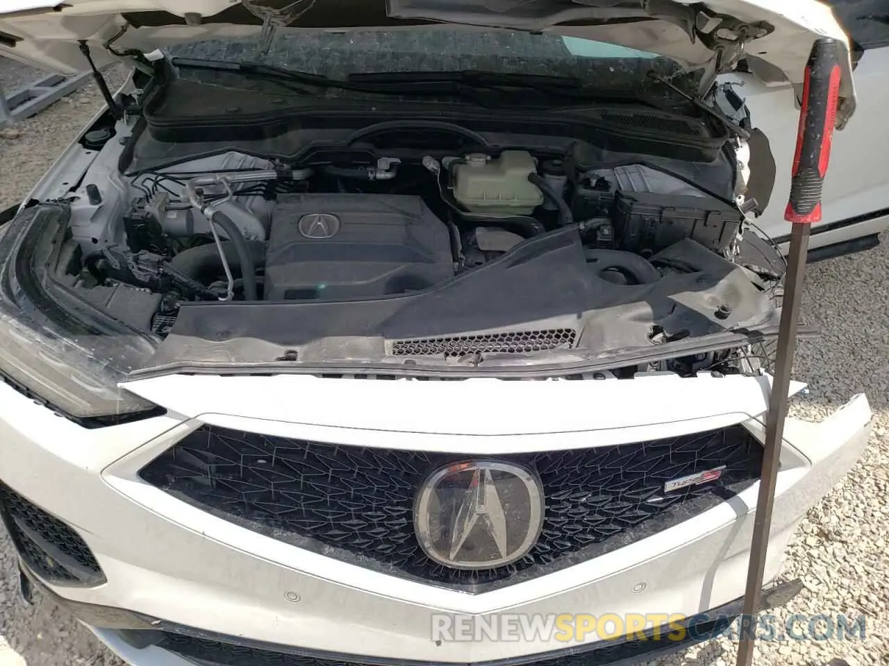 12 Photograph of a damaged car 5J8YD8H99NL003432 ACURA MDX TYPE S 2022